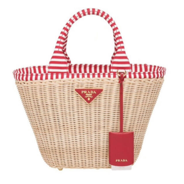 限定価格セール! PRADA - *PRADA* かごバッグ 正規店購入 ウィッカー