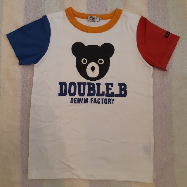 DOUBLE.B(ダブルビー)のDOUBLE.B ダブルビー Tシャツ サイズ120 キッズ/ベビー/マタニティのキッズ服男の子用(90cm~)(Tシャツ/カットソー)の商品写真