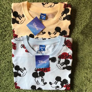 ディズニー(Disney)の【新品】Tシャツミッキーマウス150㌢２枚組み！(Tシャツ/カットソー)