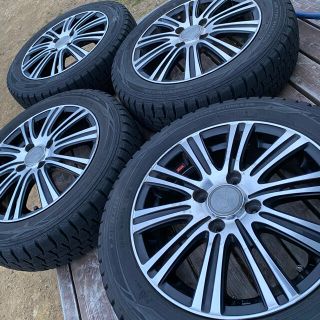 ダンロップ(DUNLOP)の☆軽自動車用☆weds製14インチ☆人気レオニス☆155/65R14☆N-BOX(タイヤ・ホイールセット)