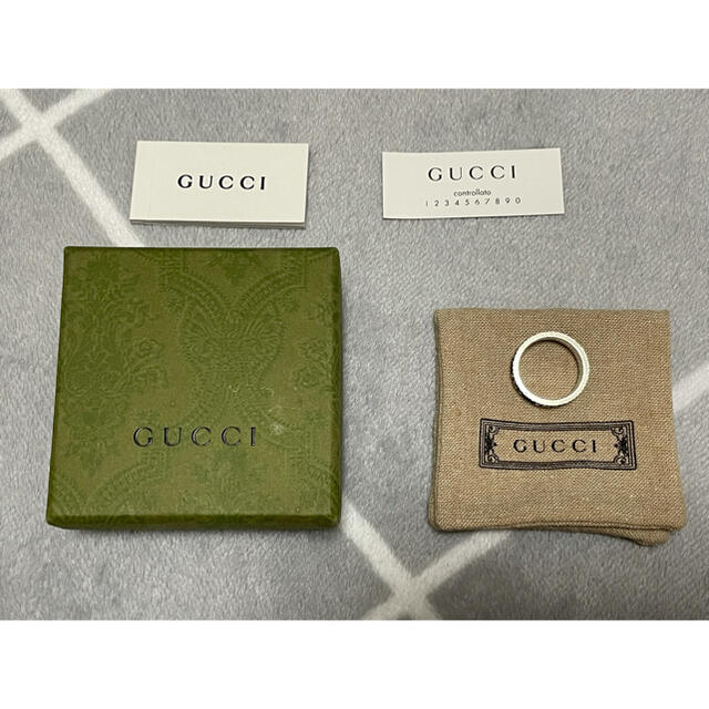 注目のブランド Gucci シルバーリング ダブルG GUCCI - リング(指輪)