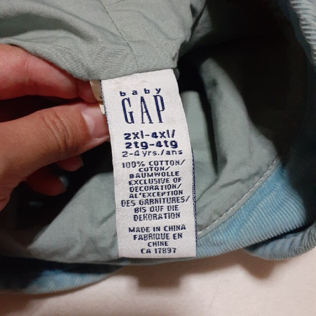 babyGAP(ベビーギャップ)のbaby GAP 2歳 3歳 4歳　バケットハット キッズ/ベビー/マタニティのこども用ファッション小物(帽子)の商品写真