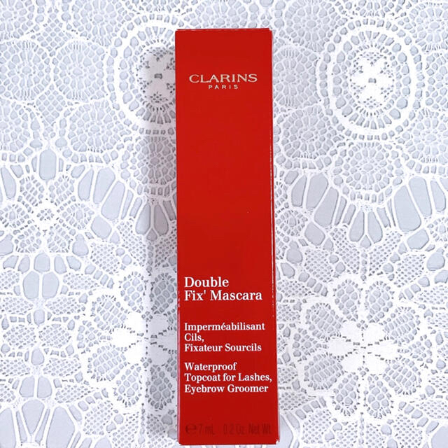 CLARINS(クラランス)の★新品未使用★【クラランス】ダブルフィックスマスカラ トップコート コスメ/美容のベースメイク/化粧品(マスカラ下地/トップコート)の商品写真