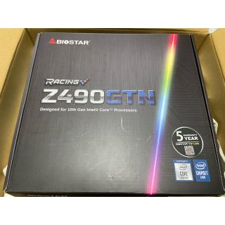 LEOLEO様専用 BIOSTAR Z490GTN itxマザーボード ジャンク(PCパーツ)