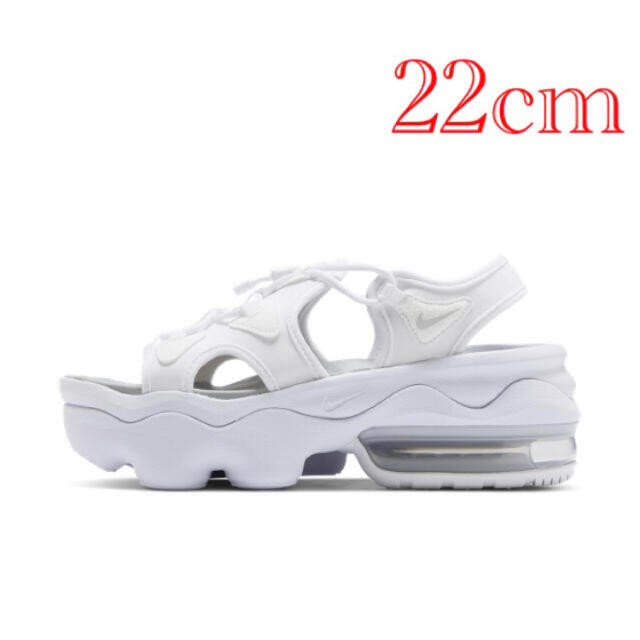 NIKE(ナイキ)の22cm NIKE WMNS AIR MAX KOKO SANDAL WHITE レディースの靴/シューズ(サンダル)の商品写真