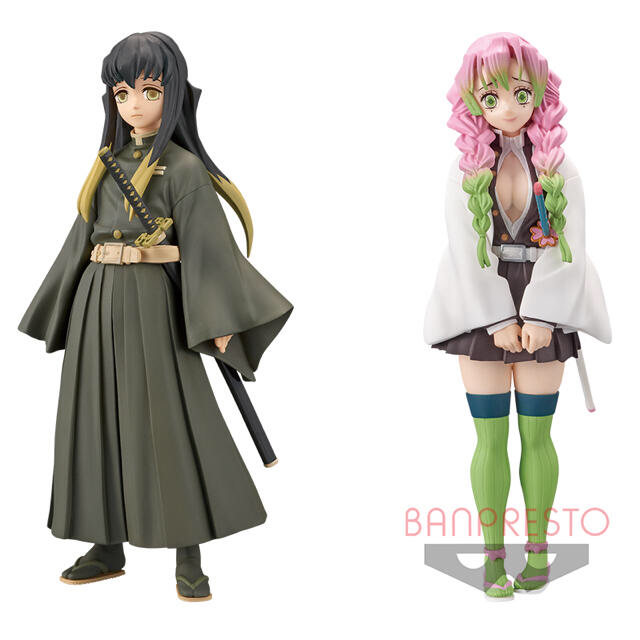 BANPRESTO(バンプレスト)の鬼滅の刃　フィギュア　時透無一郎と善逸おひるねこフィギュア エンタメ/ホビーのフィギュア(アニメ/ゲーム)の商品写真