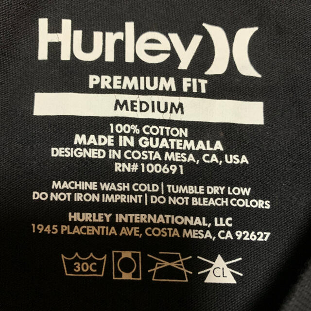 Hurley(ハーレー)のハーレー　Tシャツ US M デッドストック　新品未使用　タグ付き　Hurley メンズのトップス(Tシャツ/カットソー(半袖/袖なし))の商品写真