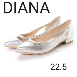 ダイアナ(DIANA)のお値下げ☆美品ダイアナ　パンプス　シルバー　クリア(ハイヒール/パンプス)