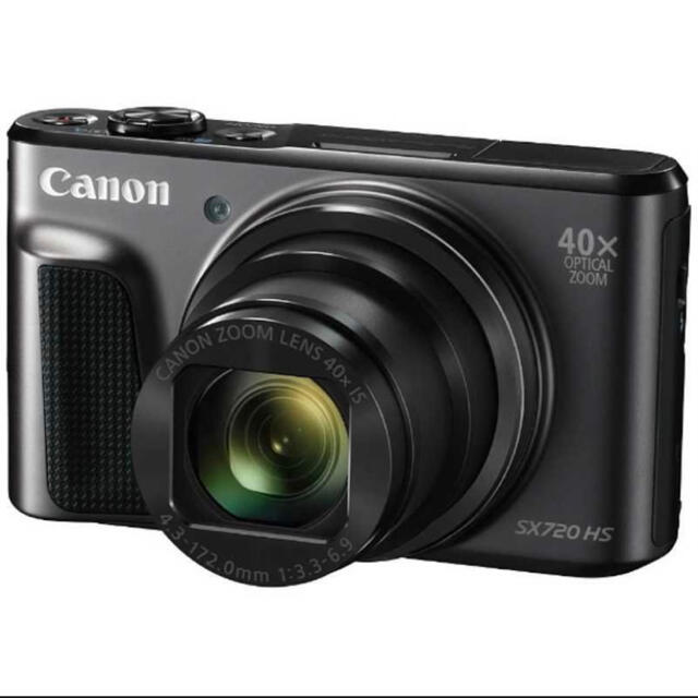 カメラ【新品未使用】【即購入OK】CanonPowerShot SX720 BK(黒)