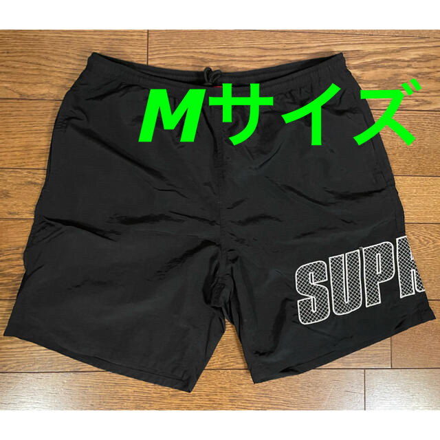 supreme Logo Applique Water Short M 新品