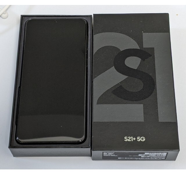【国内正規総代理店アイテム】 【SIMフリー】Galaxy - SAMSUNG S21 ブラック Plus スマートフォン本体