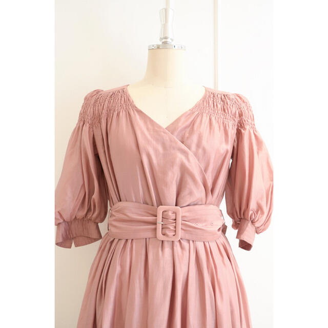 Airy Volume Sleeve Dress