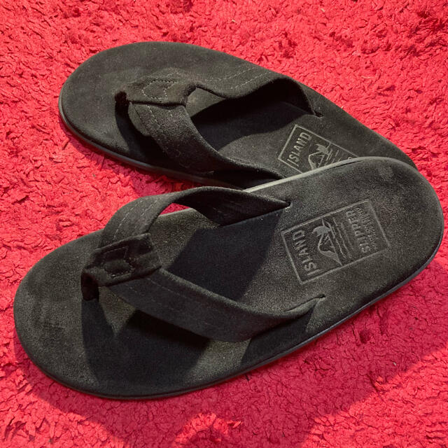 ISLAND SLIPPER(アイランドスリッパ)のISLAND SLIPPER×Ray BEAMS/別注 スエードトングサンダル レディースの靴/シューズ(サンダル)の商品写真