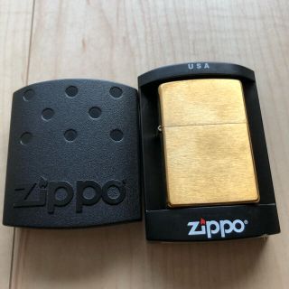 ジッポー(ZIPPO)のZIPPO ライター　ゴールド(タバコグッズ)