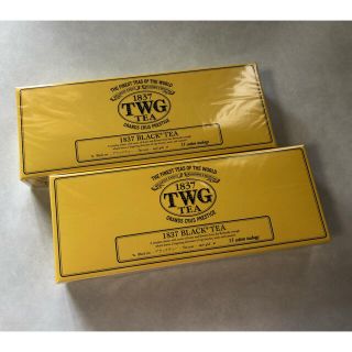 未開封【TWG TEA】BLACK TEA ブラックティー　コットンティーバッグ(茶)