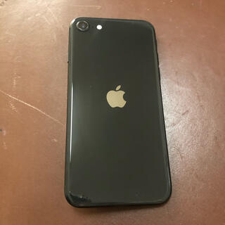 アイフォーン(iPhone)のiPhone SE 第2世代 (SE2) ブラック 64 GB SIMフリー(スマートフォン本体)