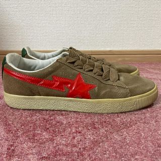 アベイシングエイプ(A BATHING APE)のxp4morf様専用CRAPE STA☆リフレクター☆ブラウン(スニーカー)