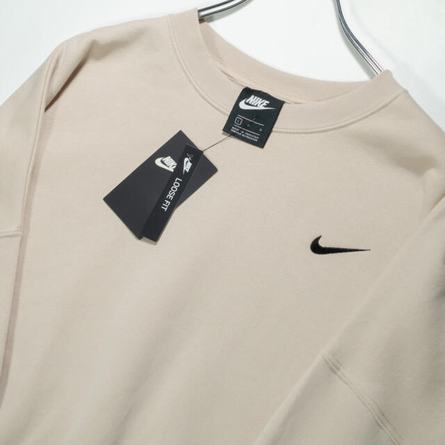 NIKE(ナイキ)の超希少◆NIKE オーバーサイズスウェット オートミールUK XL レディースのトップス(トレーナー/スウェット)の商品写真