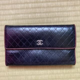 シャネル(CHANEL)のCHANEL  三つ折り長財布　ビコローレ(財布)