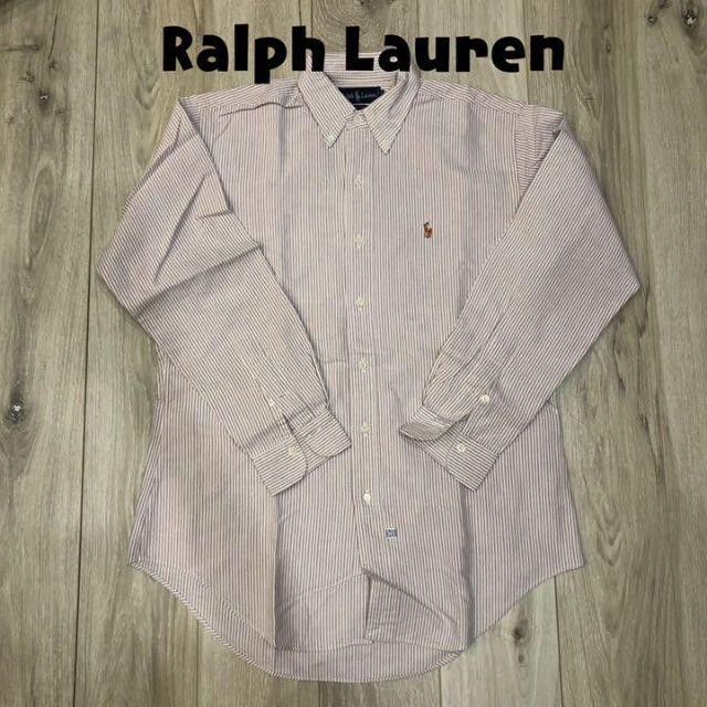 Denim & Supply Ralph Lauren(デニムアンドサプライラルフローレン)のラルフローレン ストライプシャツ　美品 メンズのトップス(Tシャツ/カットソー(半袖/袖なし))の商品写真