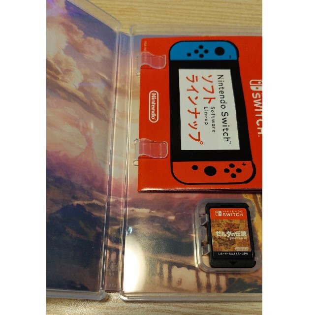 Nintendo Switch(ニンテンドースイッチ)のゼルダの伝説 ブレス オブ ザ ワイルド Switch エンタメ/ホビーのゲームソフト/ゲーム機本体(家庭用ゲームソフト)の商品写真