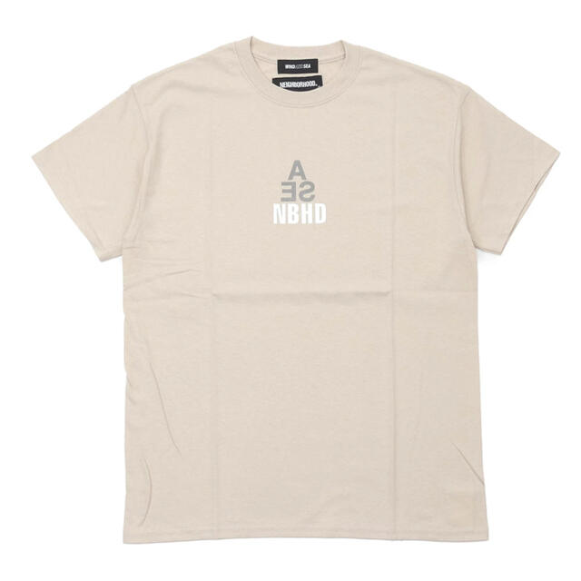 BEIGEベージュサイズL BEIGE NEIGHBORHOOD WIND AND SEA Tシャツ