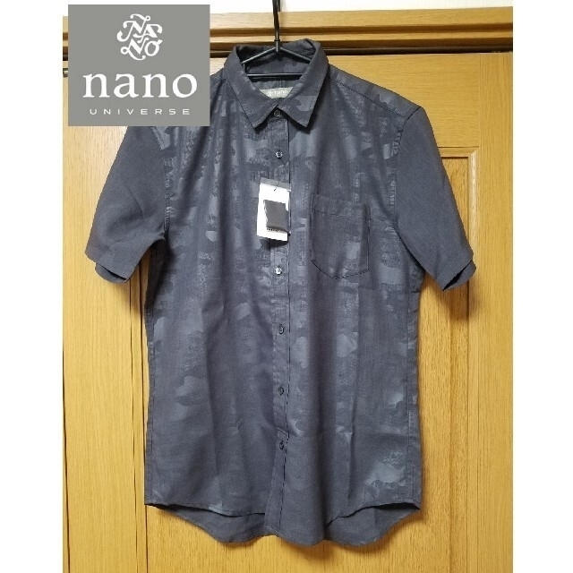 nano・universe(ナノユニバース)の【新品】nano universe　ナノユニバース　半袖　シャツ　カモフラ　迷彩 メンズのトップス(シャツ)の商品写真