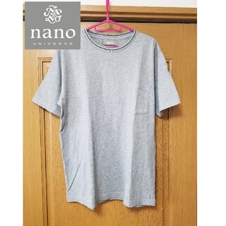 ナノユニバース(nano・universe)の【新品】nano universe　ナノユニバース　半袖　Tシャツ　ティシャツ(Tシャツ/カットソー(半袖/袖なし))