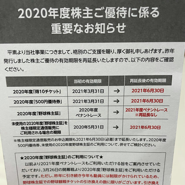 東京ドーム 株主優待 得10チケット | www.justice.gov.zw