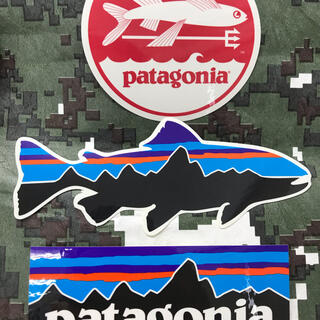 パタゴニア(patagonia)の★補強あり発送★新品未使用　パタゴニア　ステッカー3枚セット(その他)