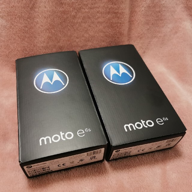 【新品未開封】Motorola moto e6 グレー ピンク 2台セット内部ストレージ