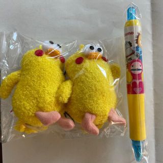 エヌティティドコモ(NTTdocomo)のポインコ　ストラップ(キャラクターグッズ)