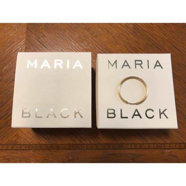 UNITED ARROWS(ユナイテッドアローズ)のMARIA BLACK（片耳)sunset hoop25 レディースのアクセサリー(ピアス)の商品写真