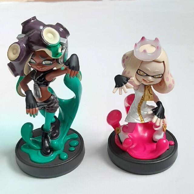 スプラトゥーン　amiibo アミーボ　イイダ　ヒメ　テンタクルズ