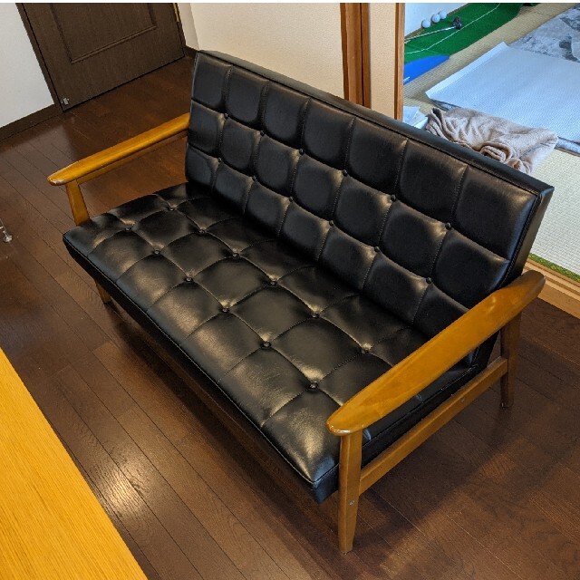 カリモク家具 - 【横浜駅近く】カリモク60 Kチェア 2シーター