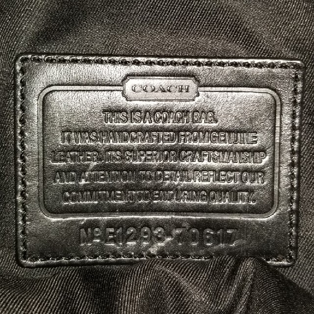 COACH(コーチ)のコーチ トンプソンコンバーチブル スリングパックX E1293-70617 メンズのバッグ(バッグパック/リュック)の商品写真