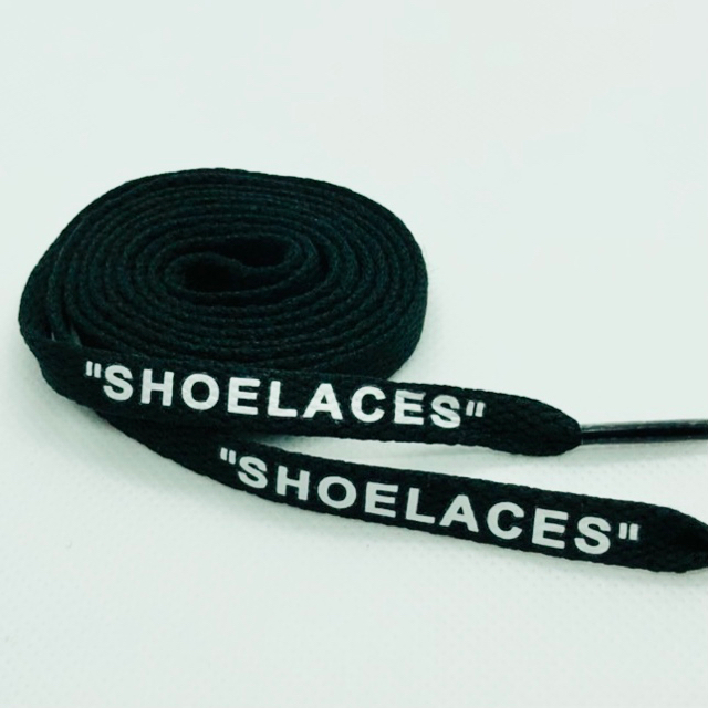 【RaT様専用】靴紐 ブラック 140cm ”SHOELACES”シューレース メンズの靴/シューズ(スニーカー)の商品写真