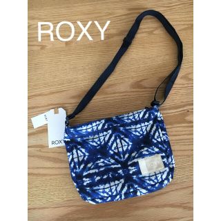 ロキシー(Roxy)の新品▪️ROXY ロキシー  ミニショルダーバッグ♡ タイダイ　ブルー(ショルダーバッグ)