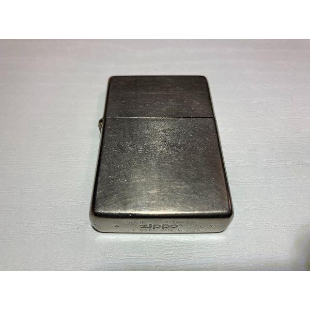 レア物 zippo solid titanium ソリッドチタン ジッポー