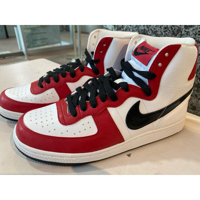 NIKE(ナイキ)の2009 NIKE TERMINATOR HIGH BASIC CHICAGO メンズの靴/シューズ(スニーカー)の商品写真