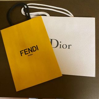 フェンディ(FENDI)の美品☆ブランドショップ袋２枚セット(ショップ袋)