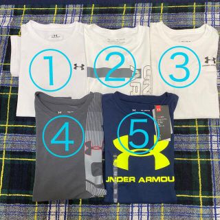 アンダーアーマー(UNDER ARMOUR)の④,⑤ご予約　早いもの勝ち‼️😆アンダーアーマーTシャツ　160(Tシャツ/カットソー)