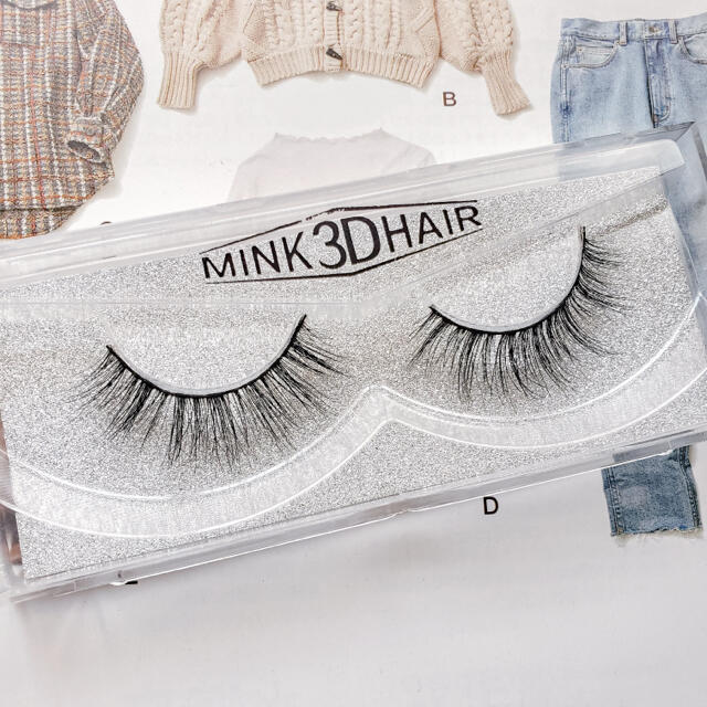 3D ミンク つけまつげ　ミンクつけまつげ　アイラッシュ　a02 コスメ/美容のベースメイク/化粧品(つけまつげ)の商品写真