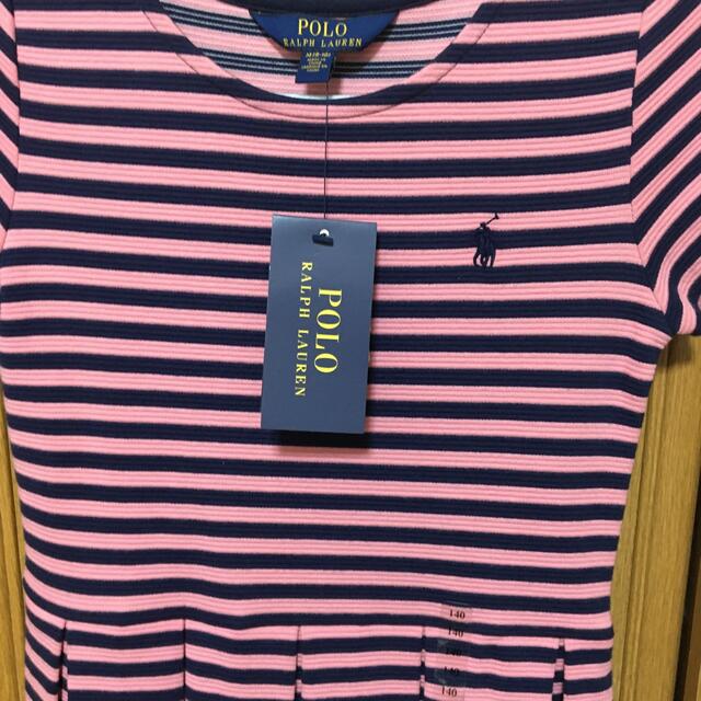 POLO RALPH LAUREN(ポロラルフローレン)のラルフローレン ❤️ワンピース140 キッズ/ベビー/マタニティのキッズ服女の子用(90cm~)(ワンピース)の商品写真