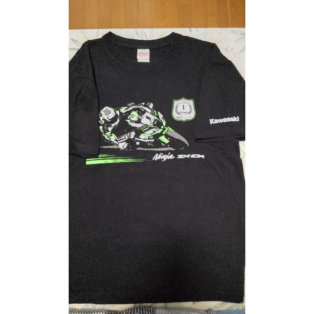 送料込！ KAWASAKI カワサキ 男カワサキ Tシャツ ブラック Lサイズ 通販