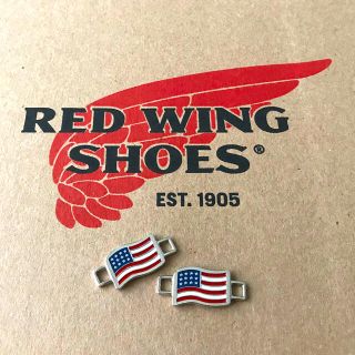 レッドウィング(REDWING)の【レッドウィング】純正レースキーパー(星条旗) 2個1組 [非売品](ブーツ)