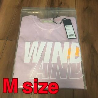 シー(SEA)の【新品未開封品】W&S S-Dye T shirt ラベンダー　Mサイズ(Tシャツ(半袖/袖なし))