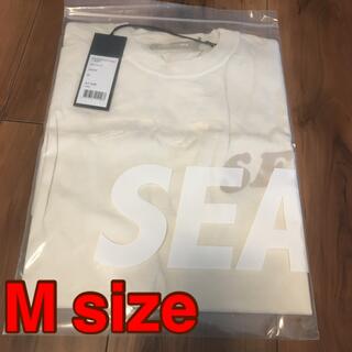 シー(SEA)の【新品未開封品】W&S S-Dye T shirt アイボリー　Mサイズ(Tシャツ(半袖/袖なし))
