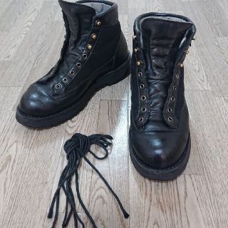 ダナー(Danner)の限界値下Danner ダナーライト 31400x  黒 8.1/2＝26.5㌢ (ブーツ)