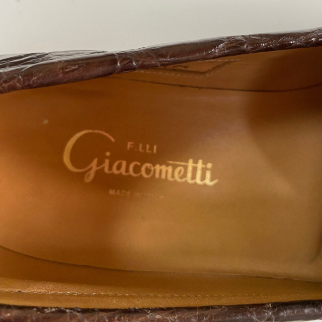 Giacometti(ジャコメッティ)のダスティー様専用　二足セットジャコメッティ　クロコダイル　ローファー40.5 メンズの靴/シューズ(ドレス/ビジネス)の商品写真